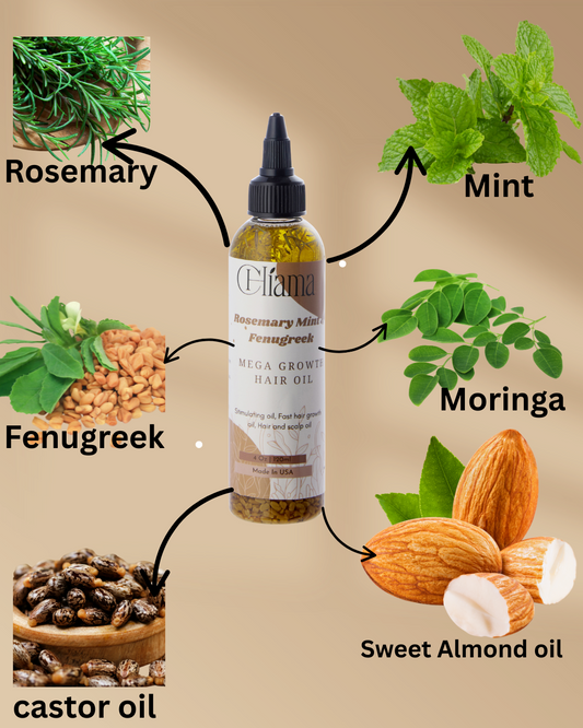 Rosemary Mint & Fenugreek Oil